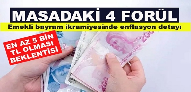 Emekli Bayram İkramiyesinde Enflasyon Detayı