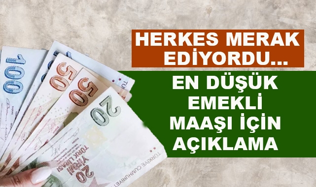 Emekli Maaşı İçin Yeni Açıklama Geldi