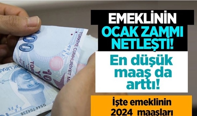 Emeklinin Ocak Ayında Cebine Girecek Zam Netleşti!
