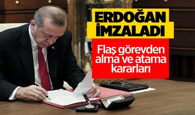 Erdoğan'ın İmzası İle Yayımlandı!