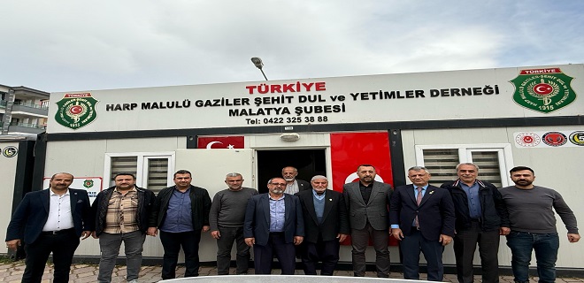 Başkan Kılıç,Türkiye Muharip Gaziler Şehit-Dul ve Yetimleri Derneğini Ziyaret Etti
