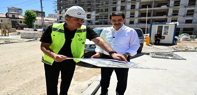 BAŞKAN TAŞKIN, SARAY MAHALLESİ REZERV ALANINDA İNCELEMELERDE BULUNDU