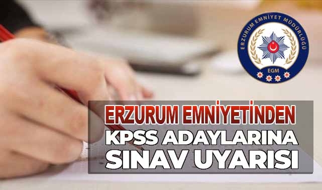 Hafta Sonu KPSS Sınavına Girecekler Dikkat!