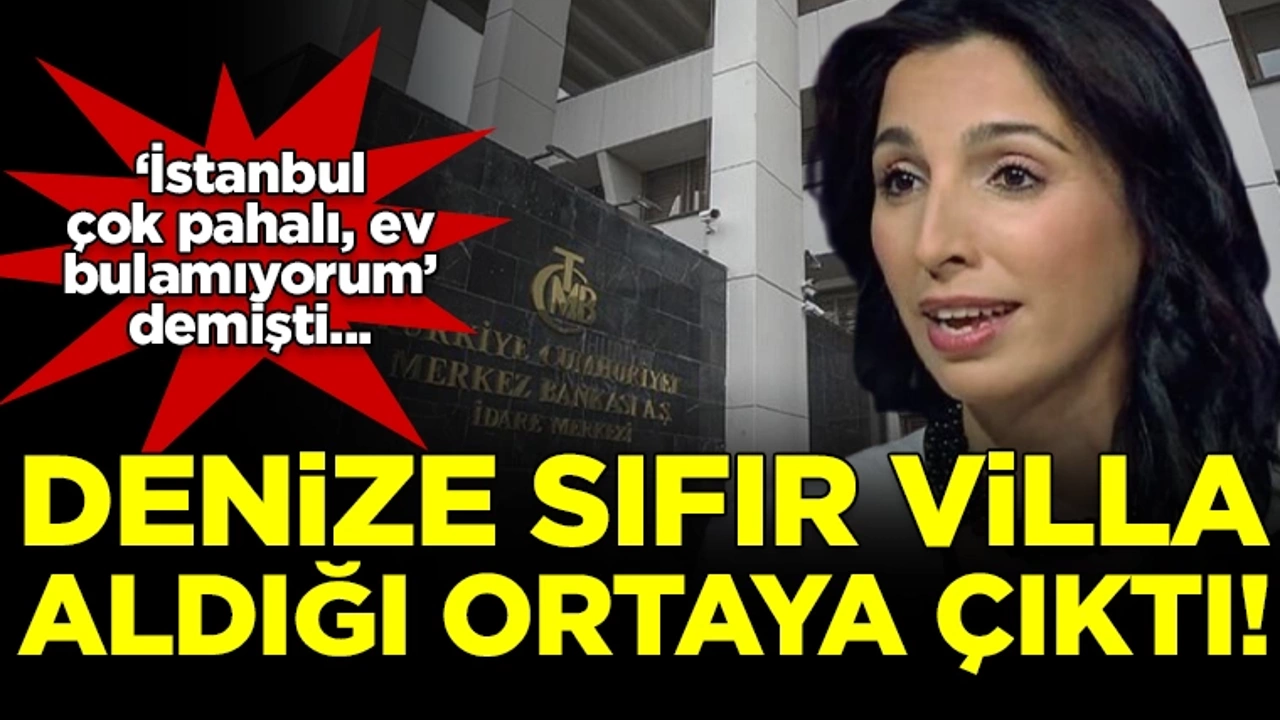 Hafize Gaye Erkan'ın Denize Sıfır Villası Ortaya Çıktı