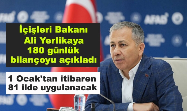 İçişleri Bakanı Ali Yerlikaya Yeni Projeyi Duyurdu