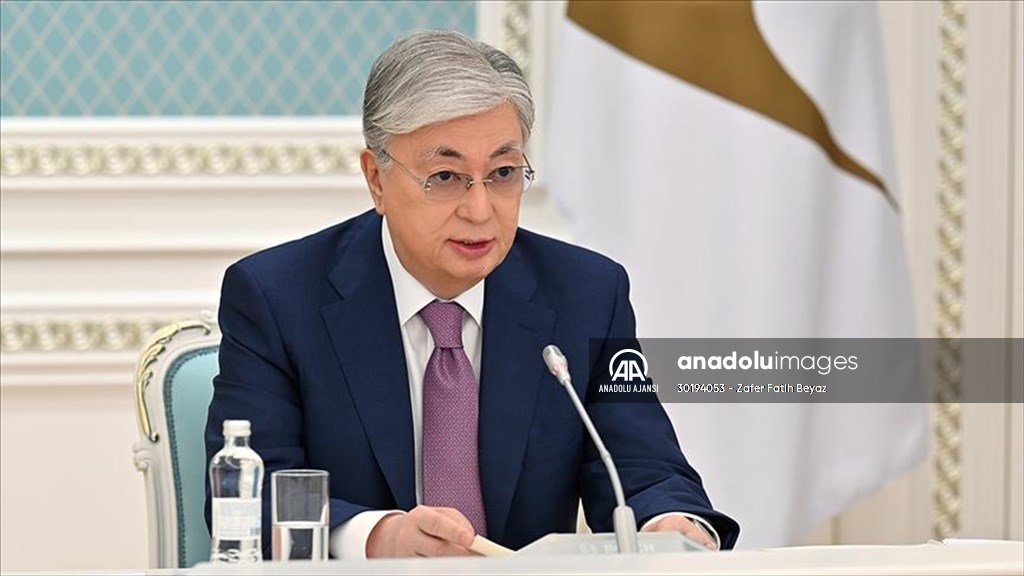 Kazakistan Cumhurbaşkanı Tokayev'den, Cumhurbaşkanı Erdoğan'a geçmiş olsun telefonu