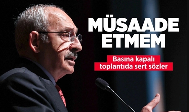 Kılıçdaroğlu Muhaliflere Kapıyı Gösterdi!