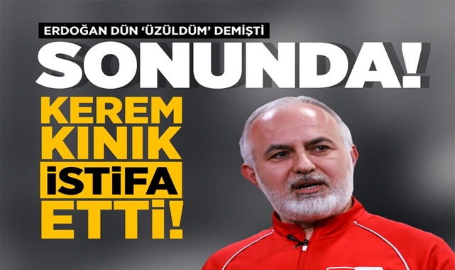 Kızılay Başkanı Kerem Kınık İstifa Etti!