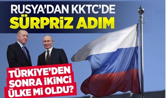 KKTC'de Rusya Konsolosluğu Açılacak