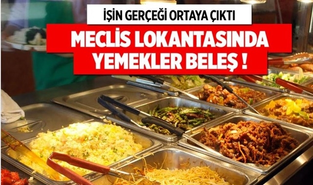Meclis Lokantasında Yemekler Beleş!