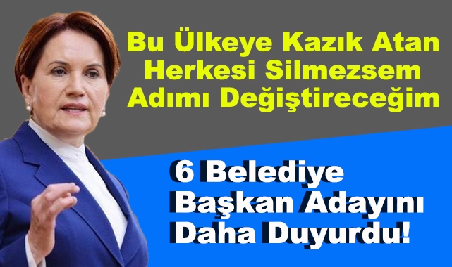 Meral Akşener'den İddialı Sözler