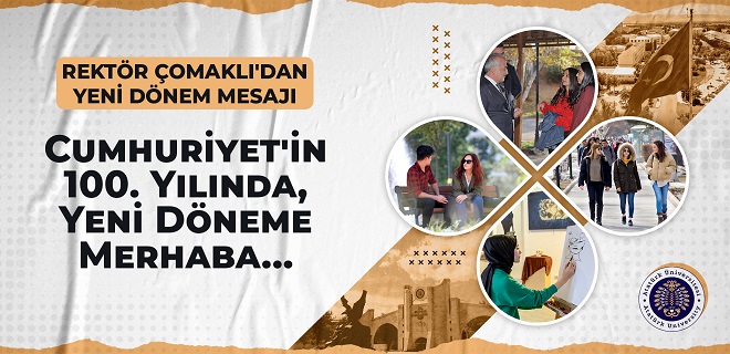 Cumhuriyet’in 100. Yılında, Yeni Döneme Merhaba…