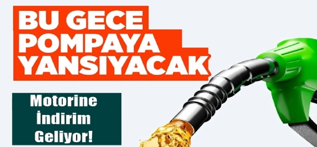Motorin fiyatlarında indirim geliyor