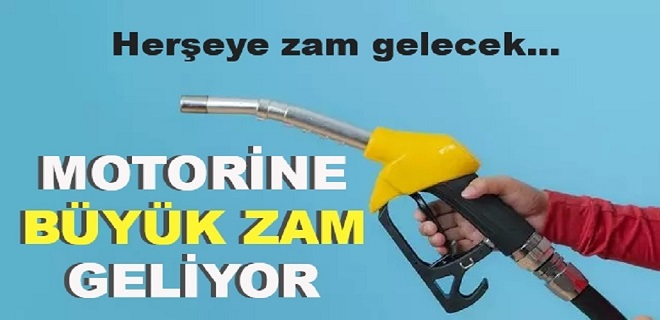 Motorine Çok Büyük Zam Geliyor