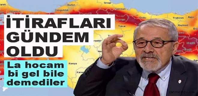 Naci Görür'ün İtirafı Gündem Oldu