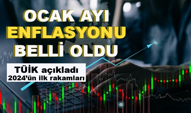Ocak Ayı Enflasyon Rakamları Açıklandı
