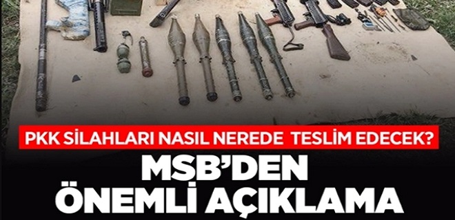 PKK Silahları nasıl bırakacak