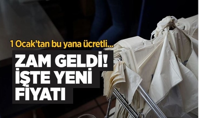 Plastik Poşet Ücreti 38,5 Kuruş Oldu