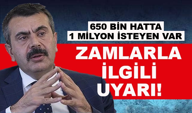 Tekin'den Özel Okul Zamlarına İlişkin Açıklama
