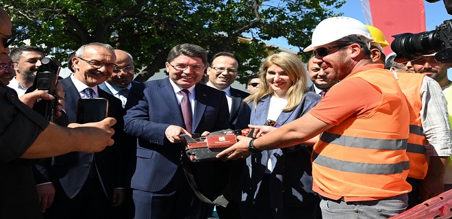 Adalet Bakanı Yılmaz Tunç Malatya Bölge Adliye Mahkemesi Temel Atma Törenine Katıldı