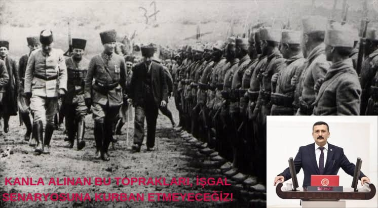 TÜRKOĞLU: KANLA ALINAN BU TOPRAKLARI, İŞGAL SENARYOSUNA KURBAN ETMEYECEĞİZ!