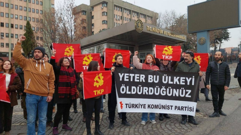 TKP, Turizm Bakanlığı'nın kapısına dayandı, İstanbul için eylem çağrısı yapıldı: 'Hesap vereceksiniz'