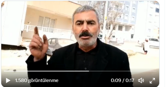 Yakınlarını ve evini kaybeden vatandaş: 