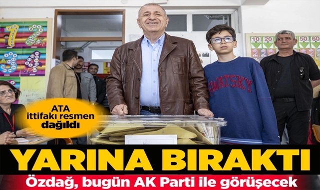 Ümit Özdağ İkinci Tur Kararını Erteledi!
