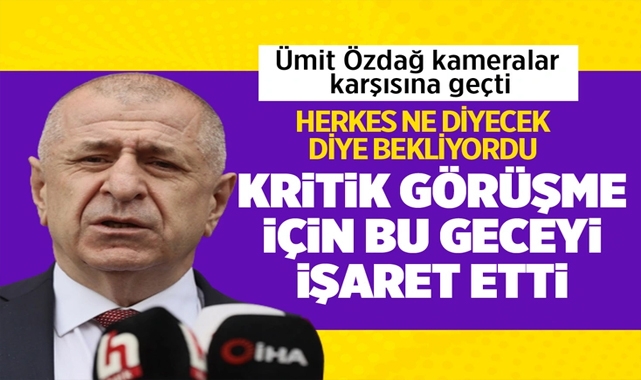 Ümit Özdağ: Kılıçdaroğlu İle Hatay Dönüşü Bir Toplantı Daha Yapacağız