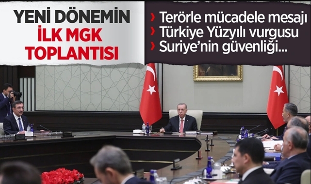 Yeni Dönemin İlk MGK Mesajı
