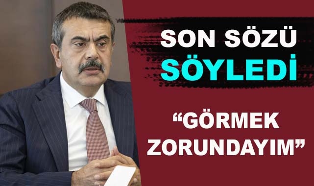 Yusuf Tekin Net Konuştu!