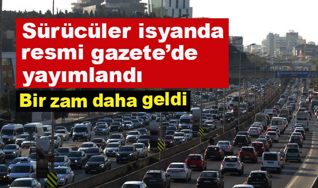 Zorunlu Trafik Sigortasına Bir Zam Daha