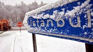 İstanbul’da kar alarmı!